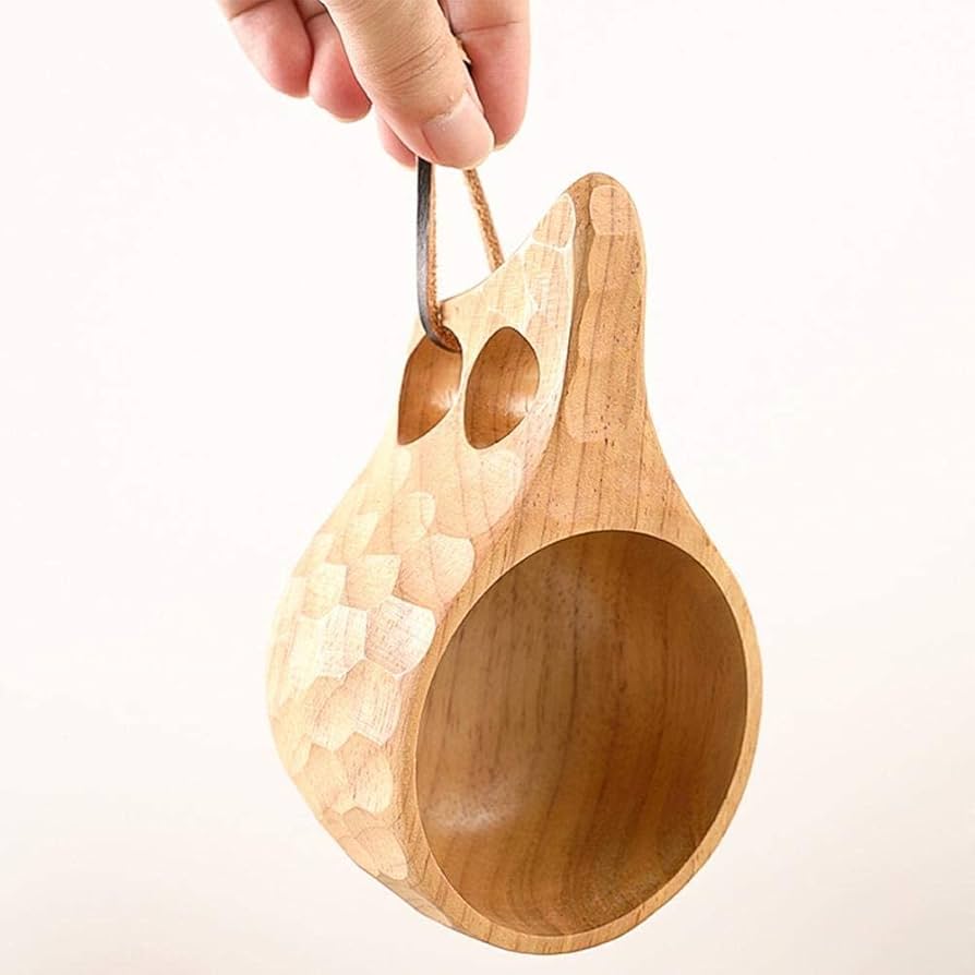 Amazon.co.jp: ククサカップ 木製カップ ククサ フィンランド 手作